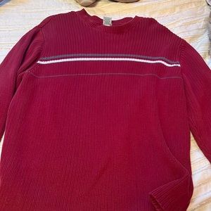 Red Old Navy Vintage Sweater